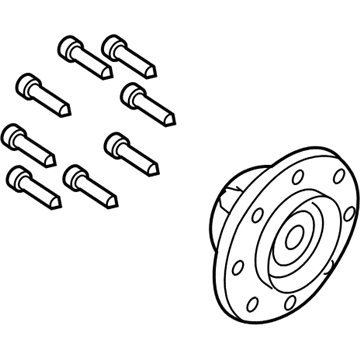 2025 Ram 3500 Wheel Hub - 68292887AA