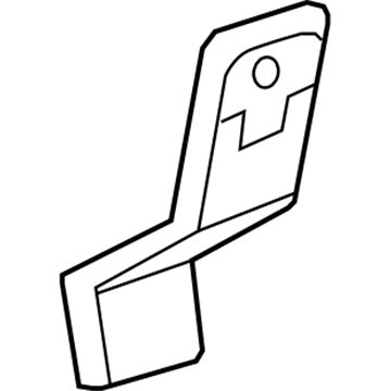 5258014AA Mopar Glove Box Door Latch Striker Illustration 1 of 1