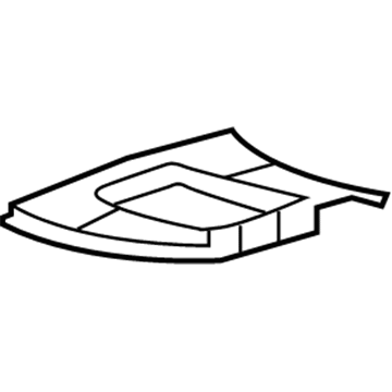 YB07XZAAA Mopar Center Console Bezel Illustration 1 of 1