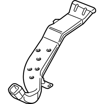 2025 Chrysler Pacifica Air Duct - 68227714AF