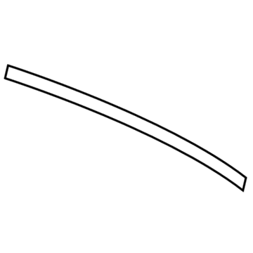 4389605AA Mopar WEATHERSTRIP-B Pillar CUTLINE Illustration 1 of 1