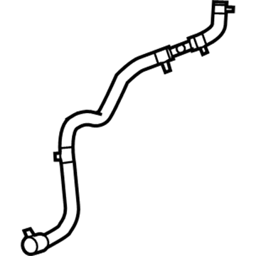 2010 Dodge Ram 3500 Power Steering Hose - 52113929AF