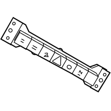 4602844AF Mopar 5 Gang Switch Illustration 1 of 1