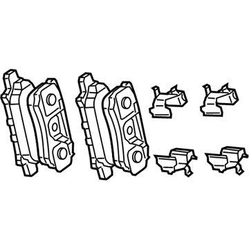 Dodge Avenger Brake Pad - 68028671AA