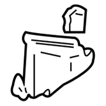 4580337AD Mopar Floor Pan Reinforcement Illustration 1 of 1