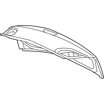 68079062AD Mopar Deck Lid Illustration 1 of 1