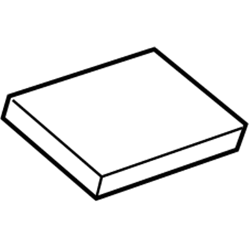 2025 Dodge Hornet Cabin Air Filter - 68338536AA