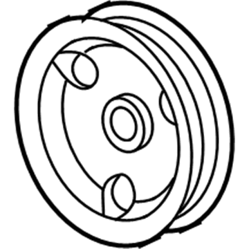 4578769AA Mopar Power Steering Pump Pulley Illustration 1 of 1