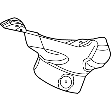 Dodge Dart Exhaust Heat Shield - 68197575AA