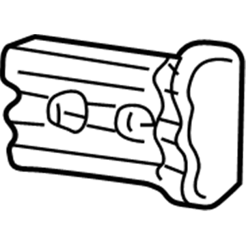 4805106 Mopar Cover-Bumper Illustration 1 of 1