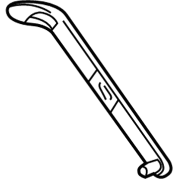 4805111 Mopar Support-Bumper FASCIA Illustration 1 of 1