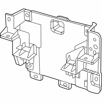 68545774AB Mopar BRACKET-ENGINE CONTROL UNIT Illustration 1 of 1