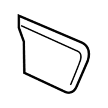 6CX24DX9AB Mopar Release Handle Bezel Cover Illustration 1 of 1