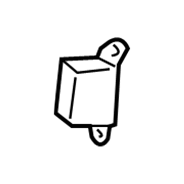 55396825AA Mopar STOP/BUMPER-Rubber Illustration 1 of 1