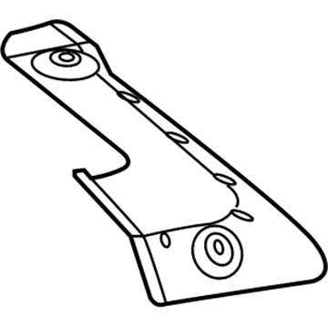 2016 Dodge Charger Exhaust Heat Shield - 4578335AB