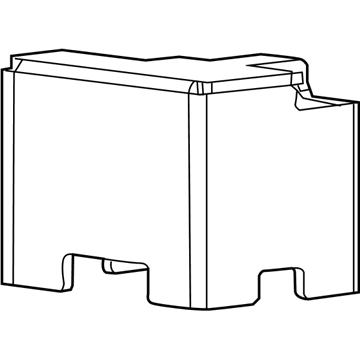 Mopar 56029689AD Battery Shield 56029689AD Mopar Battery Shield Illustration 1 of 1