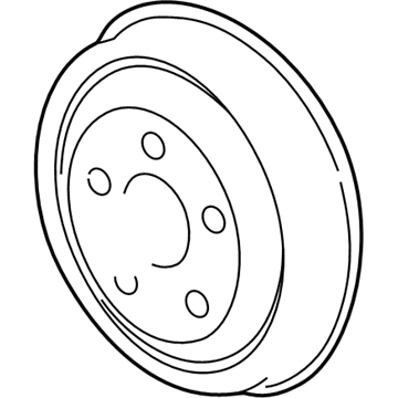 Dodge Stratus Brake Drum - 4509676