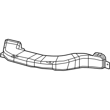 5YJ78LXHAA Mopar Instrument Panel Duct Illustration 1 of 1