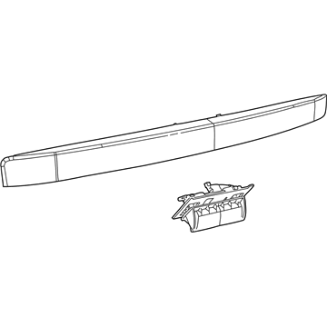 5166876AA Mopar Liftgate Handle Illustration 1 of 1