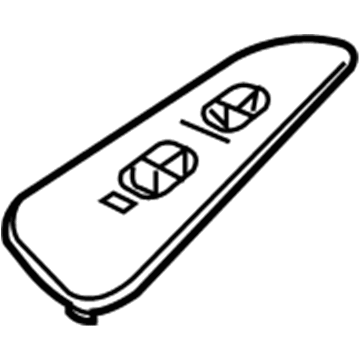 5HS78BD5AF Mopar Bezel-Power WINDOW/DOOR Lock SWIT Illustration 1 of 1