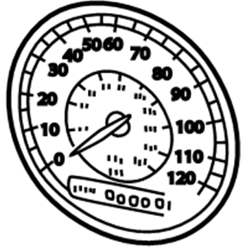 4883548AA Mopar Gage-ODOMETER Illustration 1 of 1