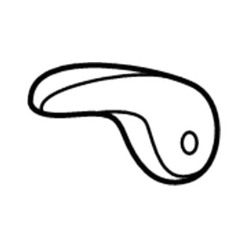 4761004 Mopar Seat Recliner Handle Illustration 1 of 1