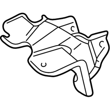 52058930AB Mopar Engine Mount Bracket Illustration 1 of 1