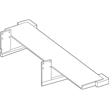 68012557AA Mopar Bumper Step-Step Illustration 1 of 1