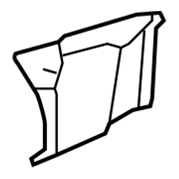 68008489AA Mopar Wheelhouse Panel Illustration 1 of 1