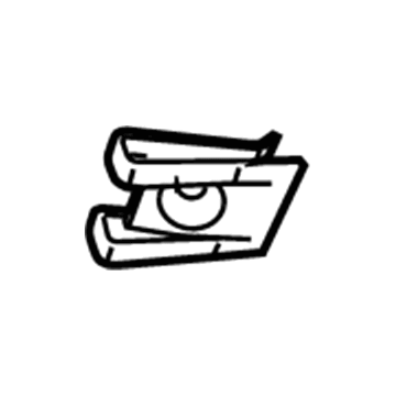 4857345AA Mopar FASTNER-Tail Lamp Illustration 1 of 1