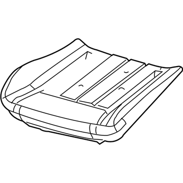 2005 Chrysler 300 Seat Cover - 1AP201D1AA