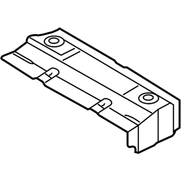 4673702AB Mopar Floor Pan Shield Illustration 1 of 1