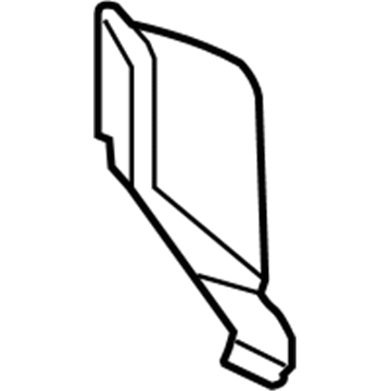 5074129AA Mopar Tail lamp Mounting Panel Illustration 1 of 1