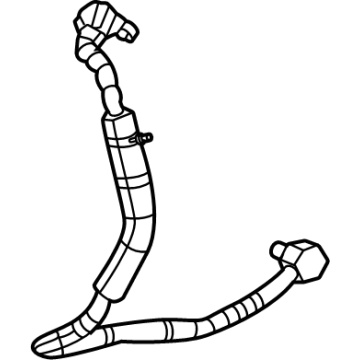 Jeep Transmission Oil Cooler Hose - 68414310AB