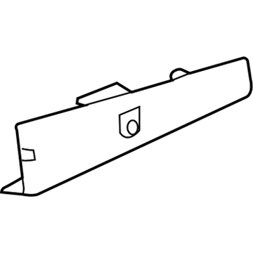 Mopar 1BP30AAAAC Power Window Switch Bezel 1BP30AAAAC Mopar Power Window Switch Bezel Illustration 1 of 1