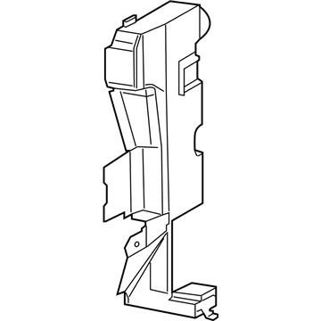 68184968AA Mopar Air Inlet Baffle Illustration 1 of 1