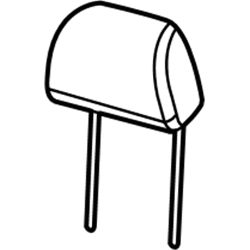 1FL951D5AA Mopar Front Headrest Illustration 1 of 1