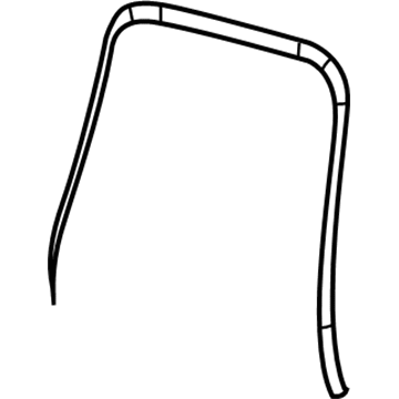 Mopar 5166233AA Seat Back Pad 5166233AA Mopar Seat Back Pad Illustration 1 of 1