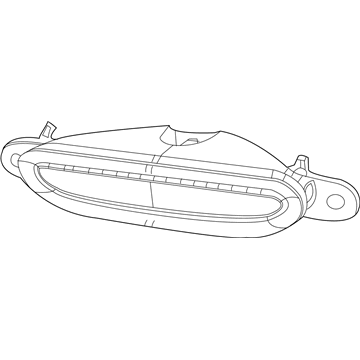 5113616AA Mopar Center High Mounted Stop Lamp Illustration 1 of 1