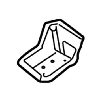 5067581AA Mopar Bracket-COWL PLENUM Illustration 1 of 1