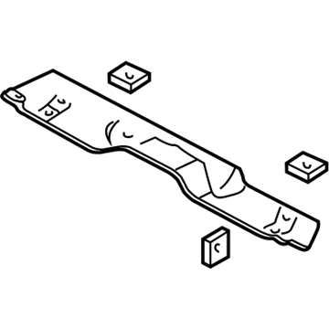 4878003AA Mopar REINFMNT-Seat Belt Anchor Illustration 1 of 1