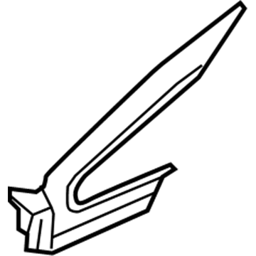 5067318AA Mopar Bracket-Quarter Panel Illustration 1 of 1