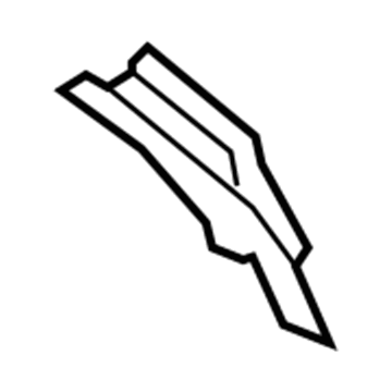 5067385AB Mopar Extension-Quarter Inner Lower Illustration 1 of 1