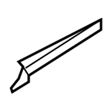 Mopar 5067314AA Quarter Inner Reinforcement 5067314AA Mopar Quarter Inner Reinforcement Illustration 1 of 1