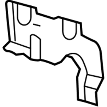 55396961AA Mopar Fender Mounting Rear Bracket Illustration 1 of 1
