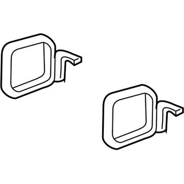 55397216AA Mopar SPACER-Quarter Window Illustration 1 of 1