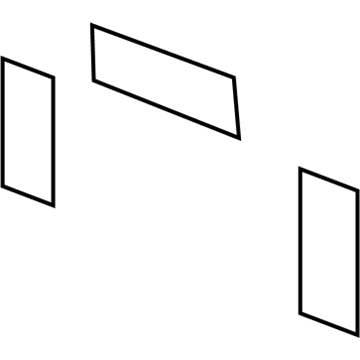 55360509AA Mopar Molding Illustration 1 of 1
