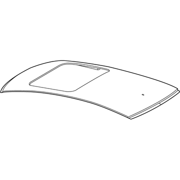68158686AA Mopar Roof Illustration 1 of 1