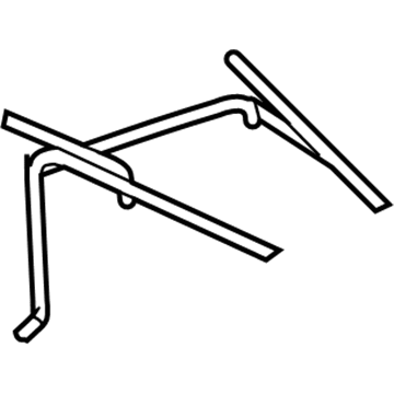 5166017AB Mopar Pivot-Folding Top Side Bow Illustration 1 of 1
