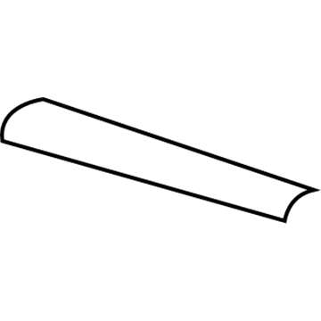 68003640AB Mopar STAYPAD-Folding Top Illustration 1 of 1